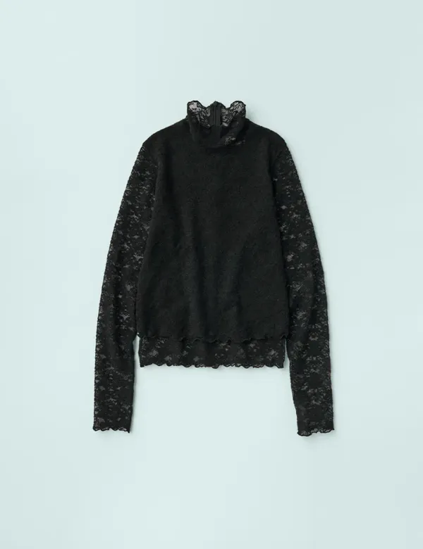 Bon French Lace Top (Black)