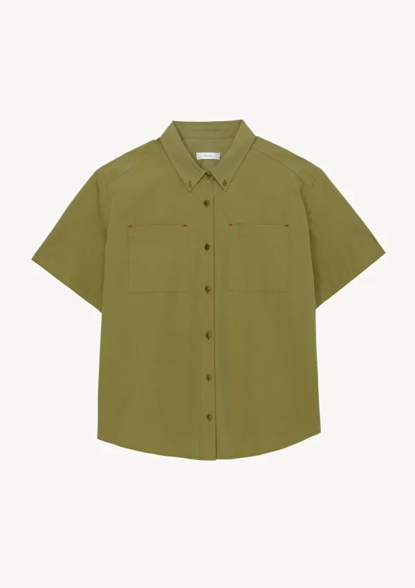 Como Half Shirt in Olive