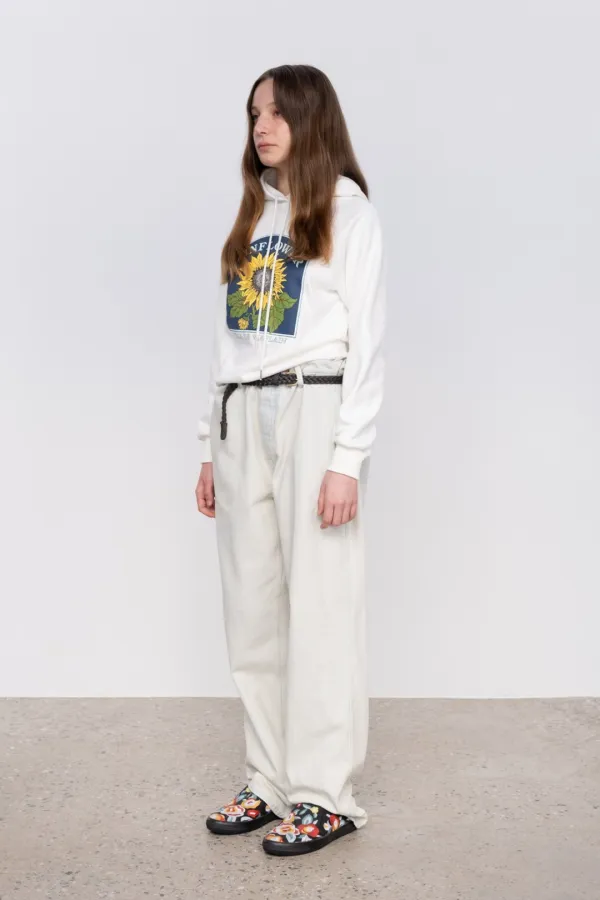 Via Sunflower hoodie (White)