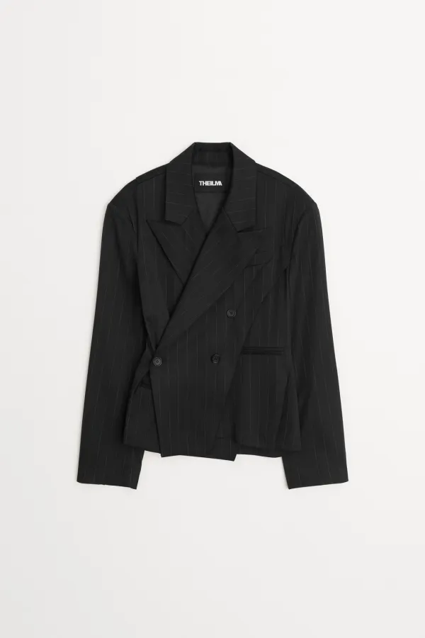 Jonathan Asymmetrical Double-Breasted Jacket