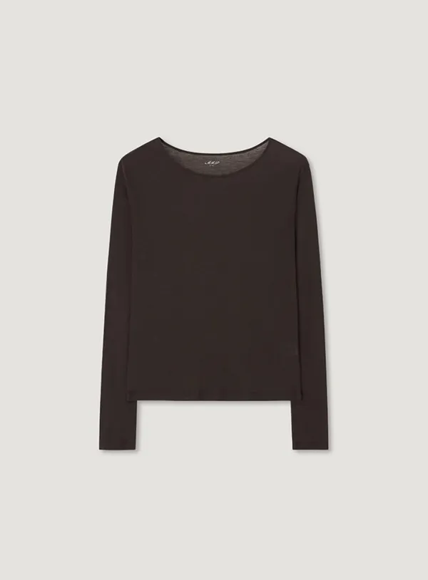 PAPER TEE_BROWN
