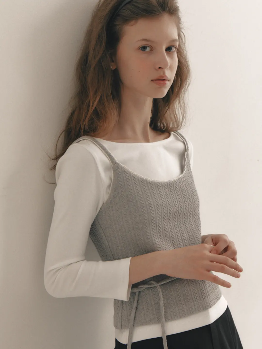 플로움 Slim Boat-Neck T-shirt(4color) 상품 이미지 1