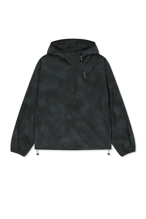 MATIN PACE REFLECTIVE LOGO WINDBREAKER IN BLACK