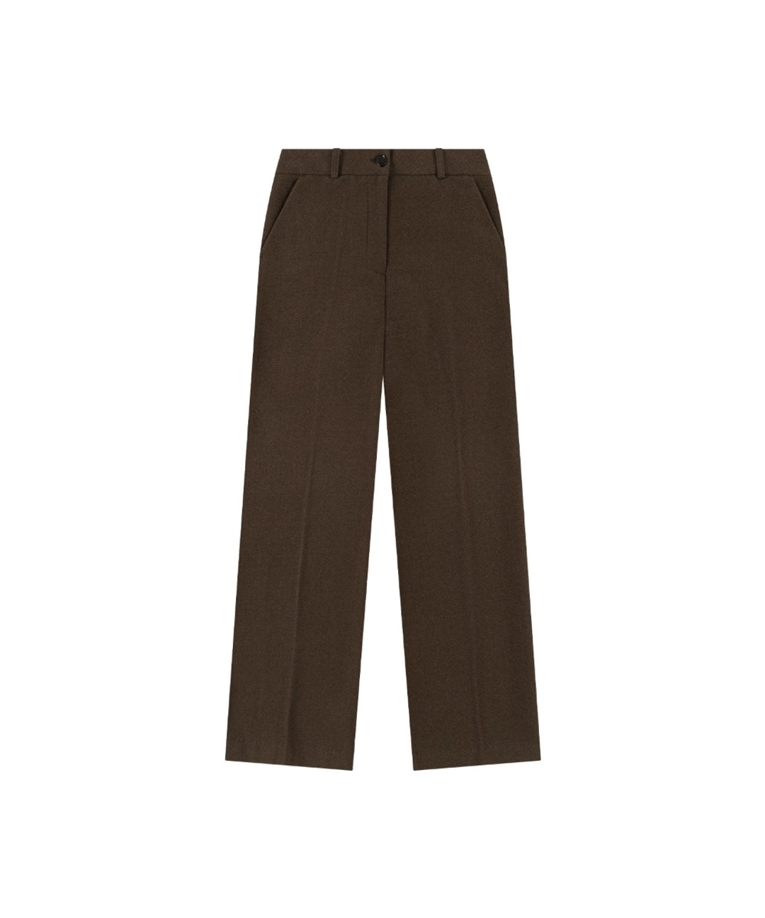 반원 아뜰리에 P3267 에센셜 와이드 슬랙스_Brown 상품 이미지 3