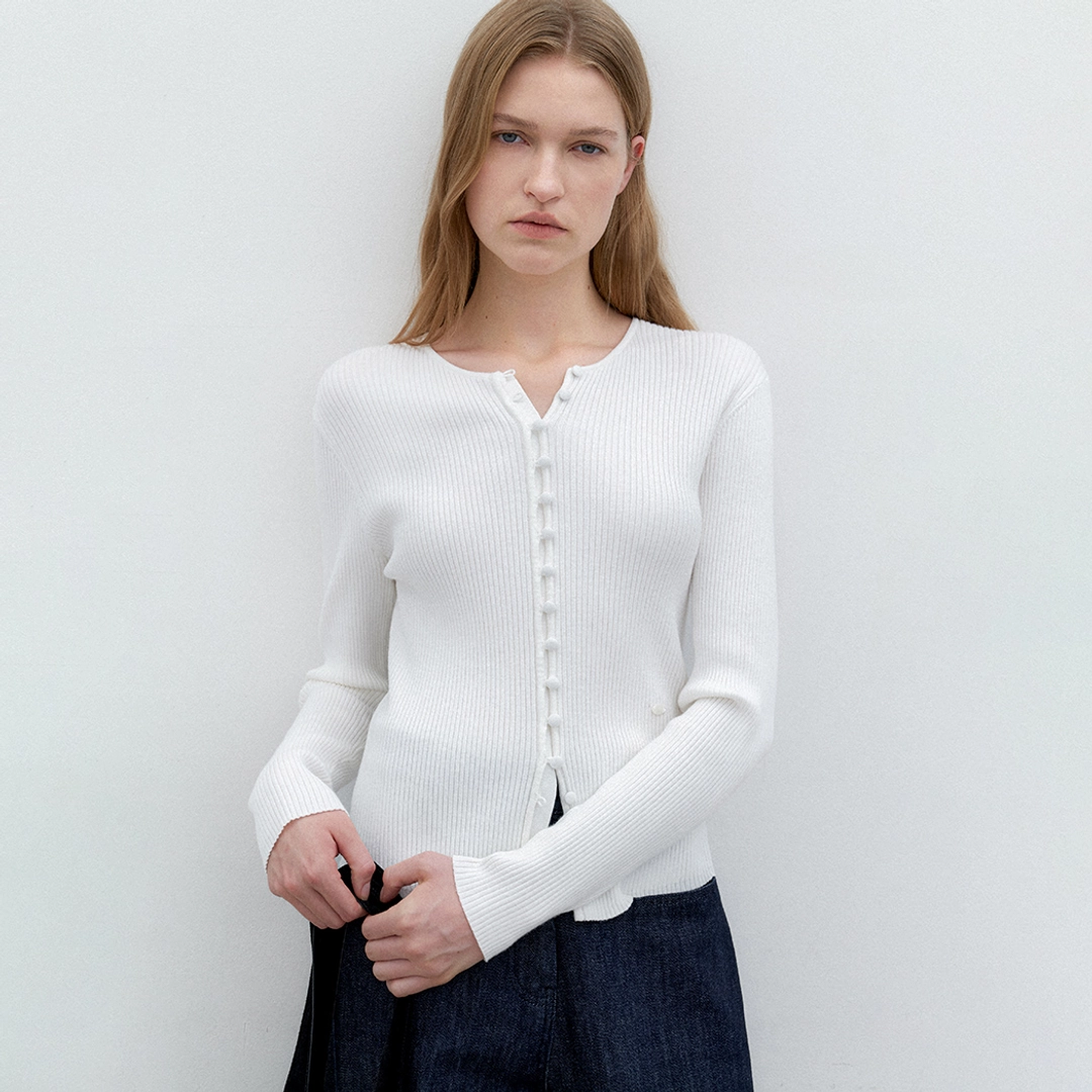 아뜰리에 나인 (CD-2214)PENNY SLIM KINT CARDIGAN 상품 이미지 2