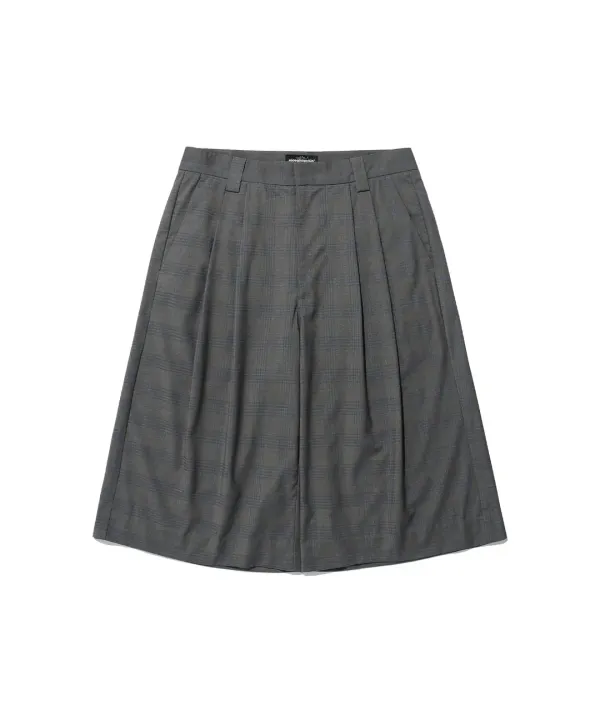 check tailored shorts[grey]