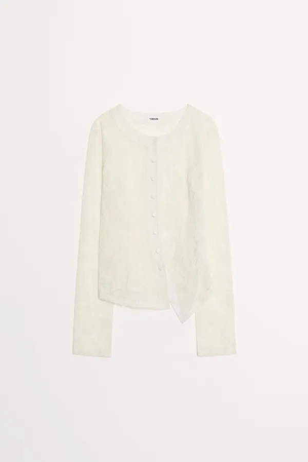 Flore Curved Cardigan