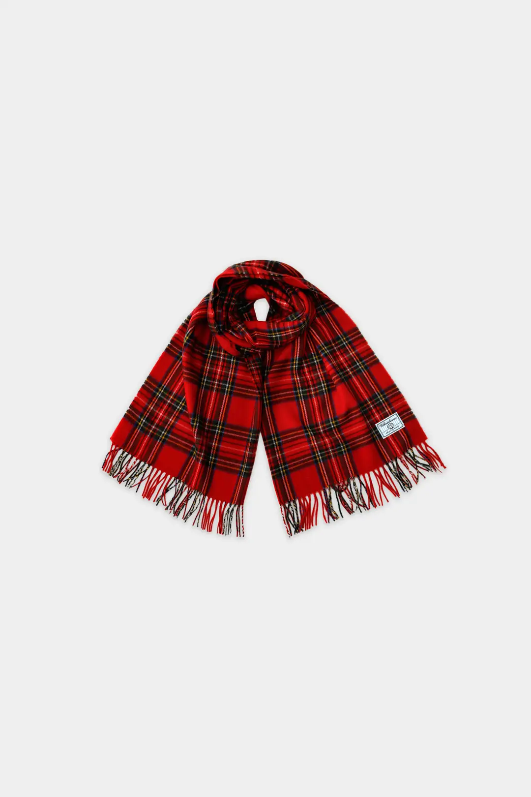 위드아웃썸머 [exclusive] Check winter muffler_red 상품 이미지 3