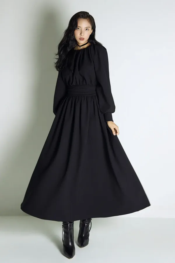 NO.10 DRESS - BLACK