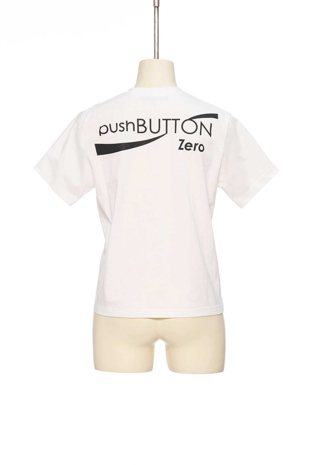 푸쉬버튼 SS26 ZERO WHITE UNISEX LOGO T-SHIRT 상품 이미지 2