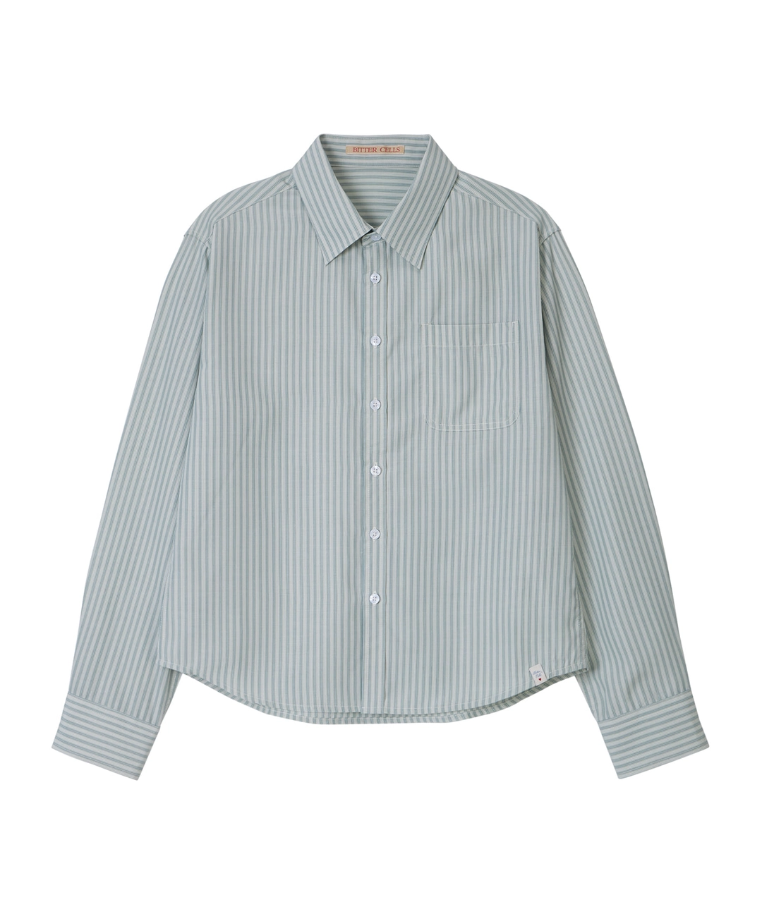 비터셀즈 Standard Lauren Stripe Shirt-Green 상품 이미지 1