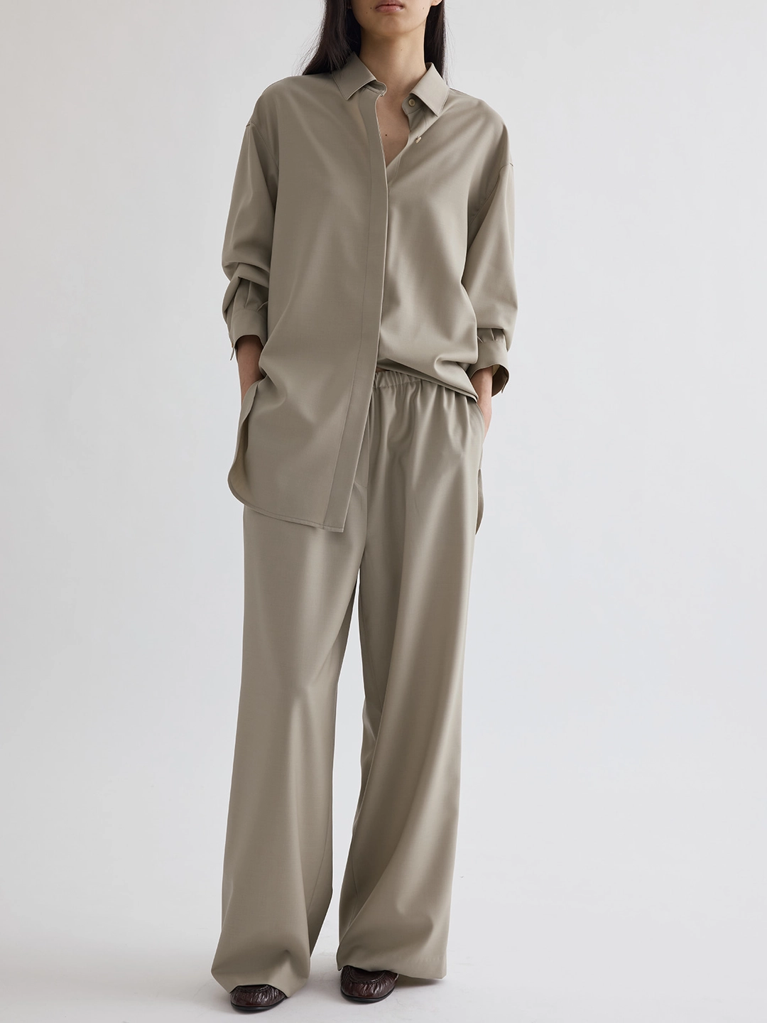 알투더블유 Petra wool elastic-waist PT 상품 이미지 1
