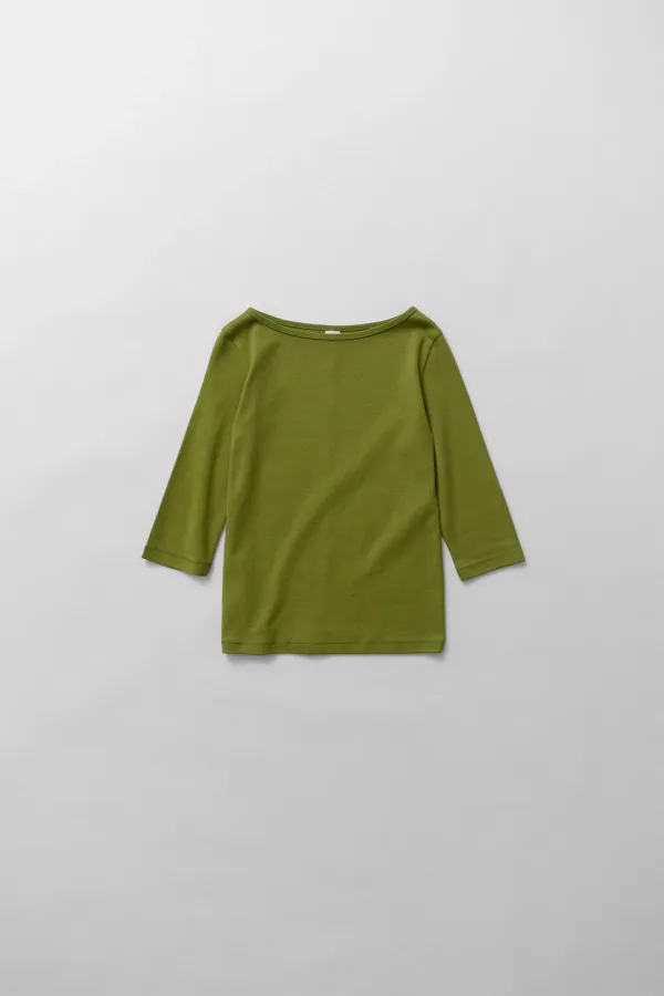 2nd) simple t-sh (olive)
