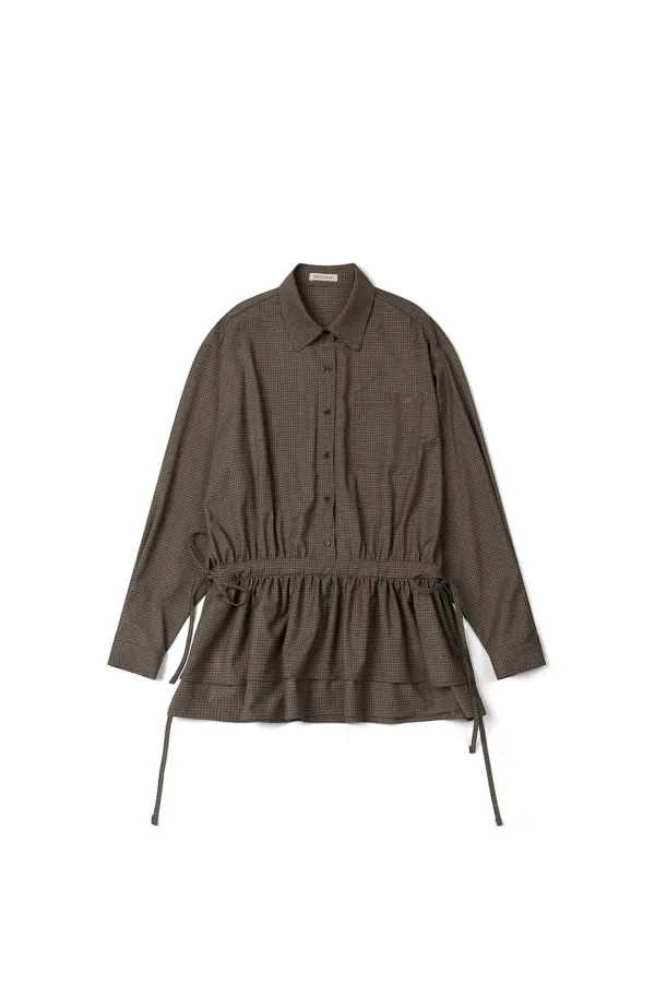 Sandy check onepiece_brown