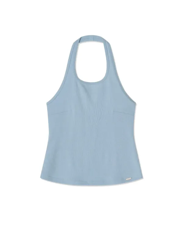 PLUSHY HALTER NECK (4color)
