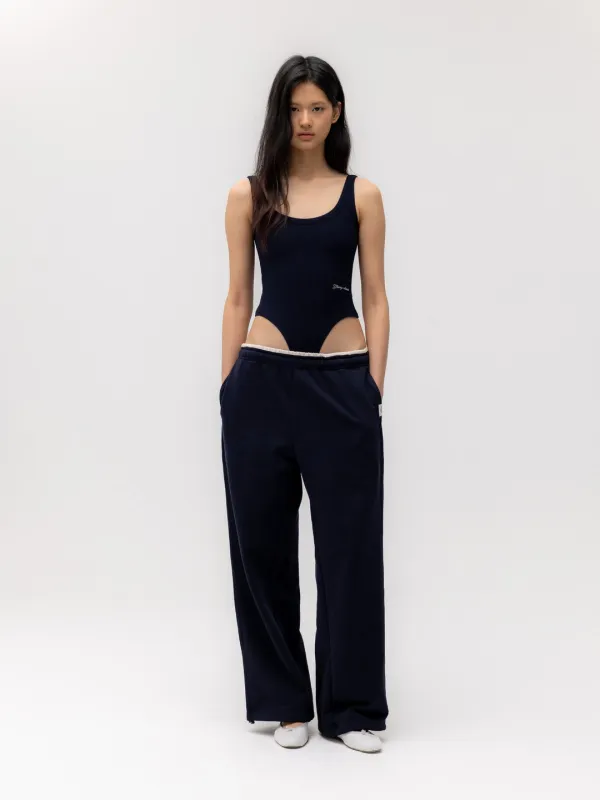 G CONTRAST SWEATPANTS 2.0 (NAVY)