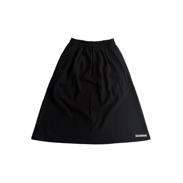 26-003 MIDI SKIRT (BLACK)