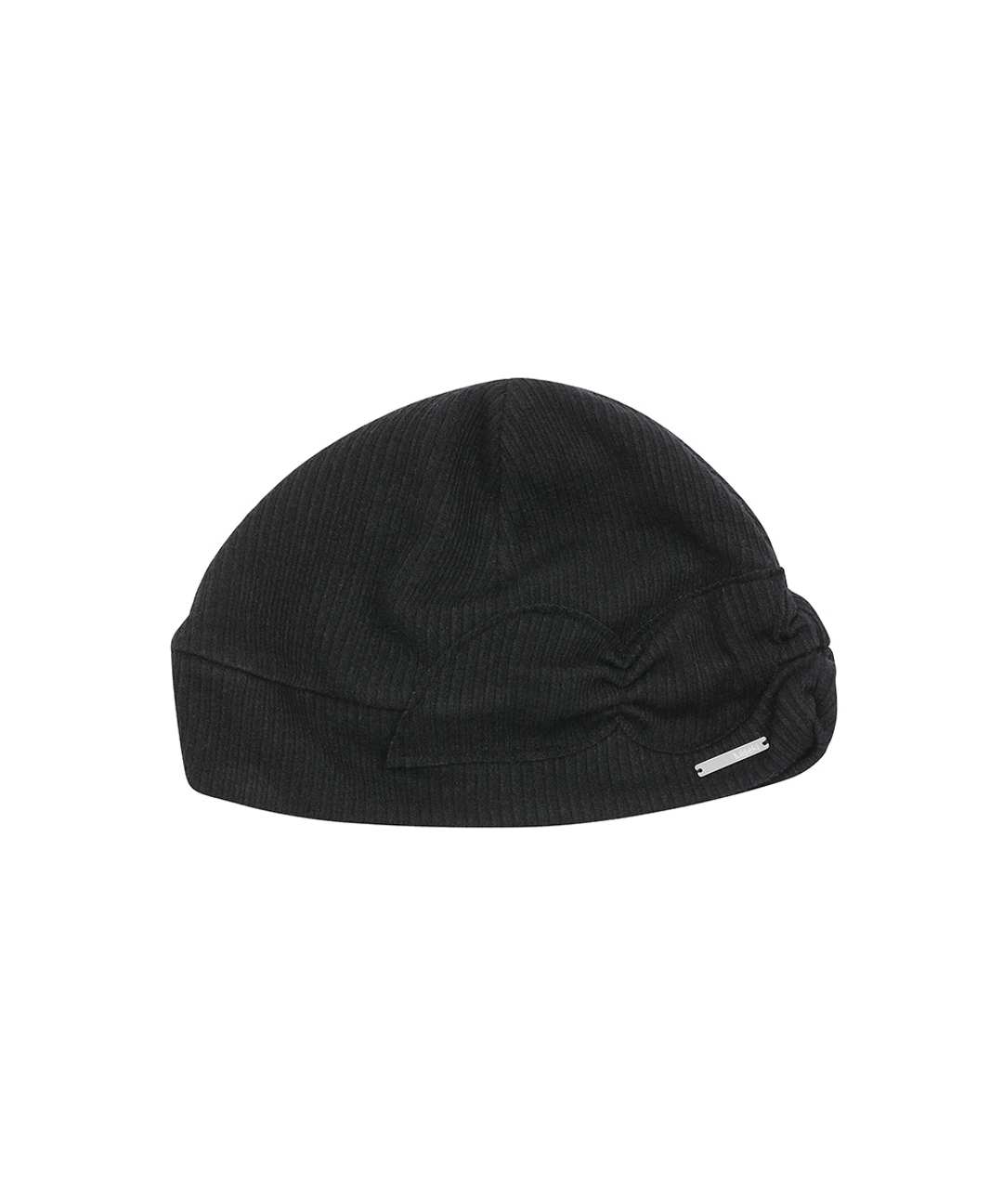 미세키서울 Knit turban beanie BLACK 상품 이미지 1