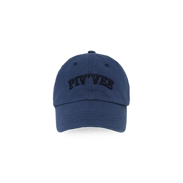 Piv\'vee Embroidered Ball Cap (ocean navy)