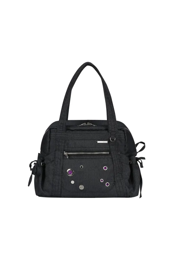 [×미세키서울] easy carry bag (navy stripe)