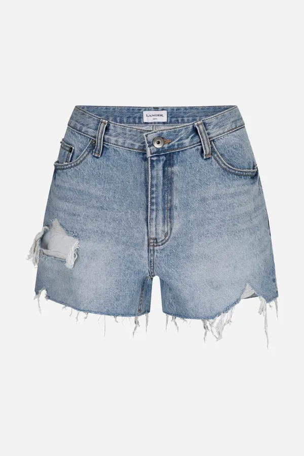 miami denim shorts