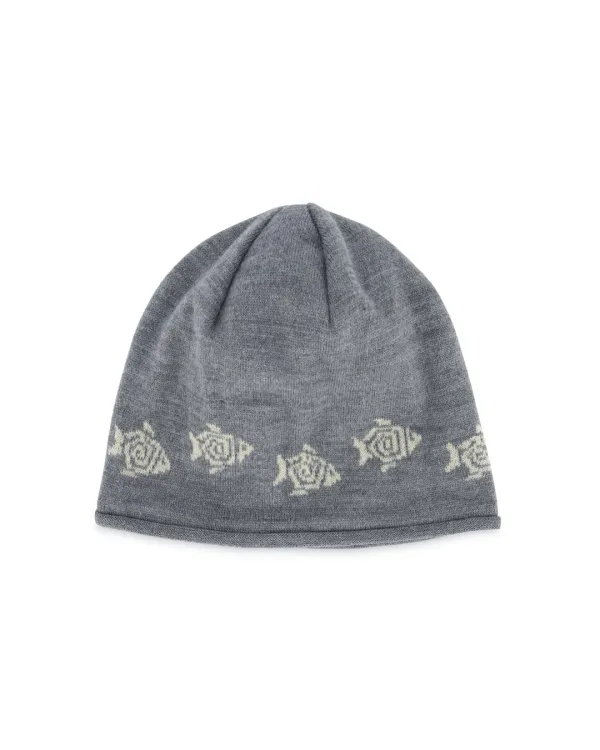 HS Fish Logo Beanie_Gray