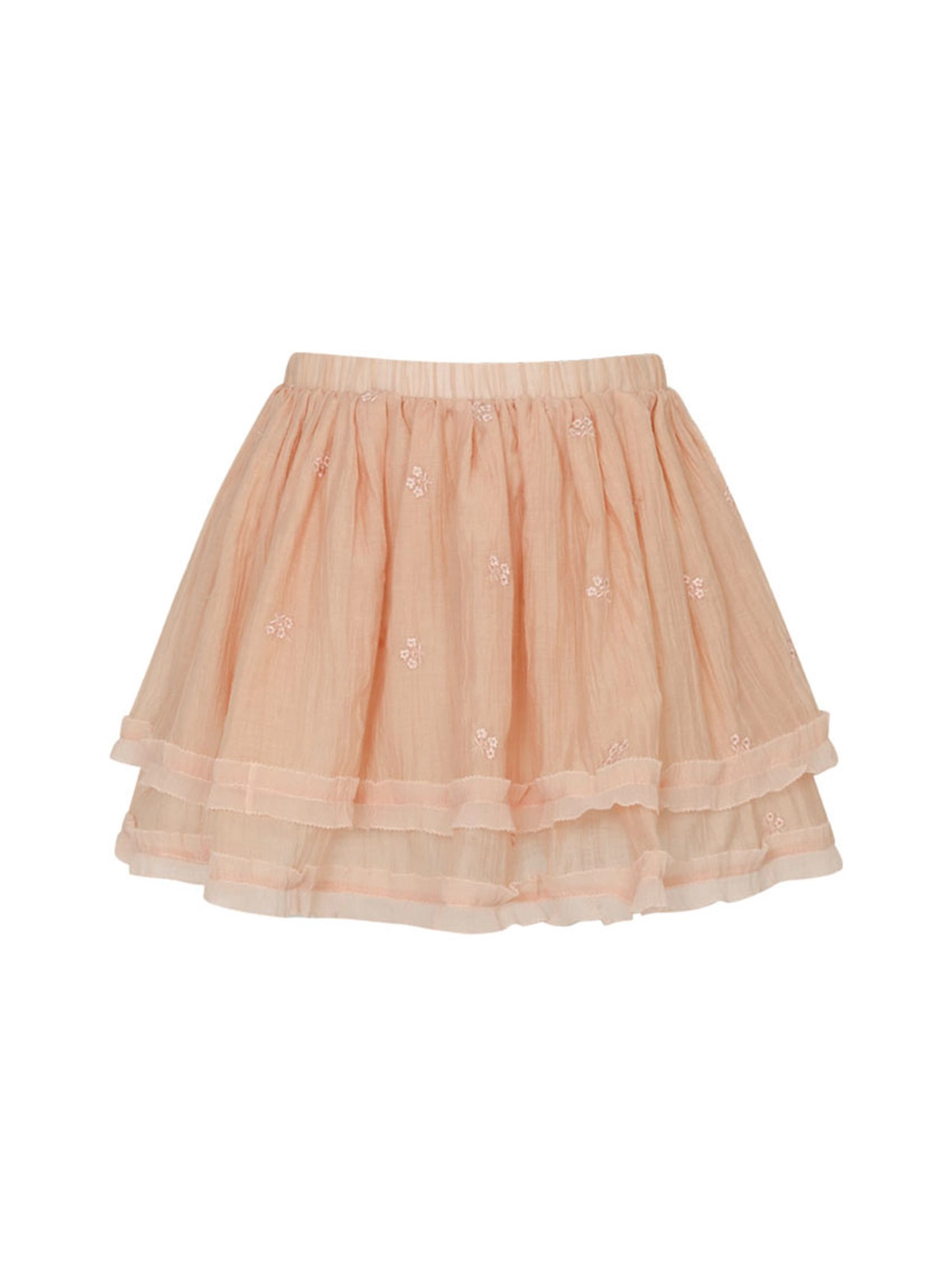 루루서울 Double Chiffon Layered Skirt (Apricot) 상품 이미지 3