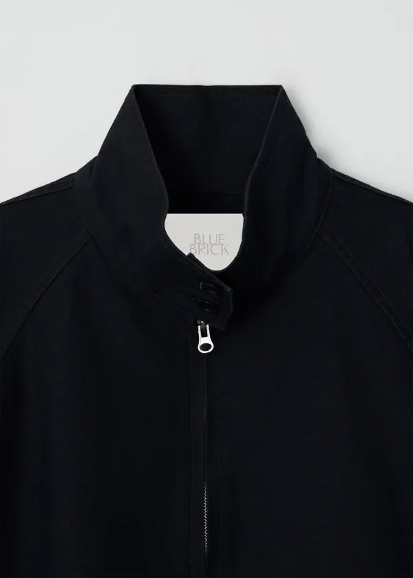 Washing Cotton blouson (midnight)