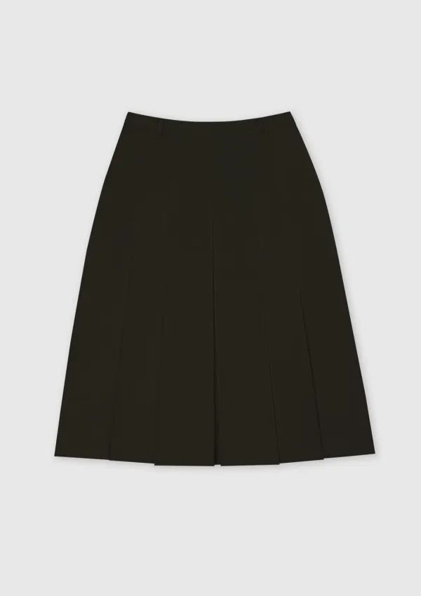 Pleats Skirt (Black)