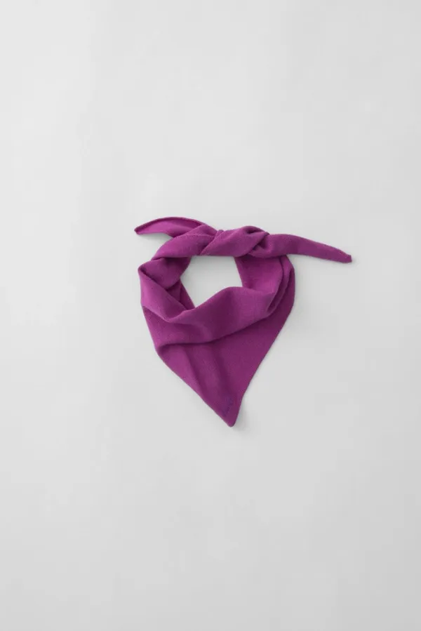 beans petit scarf (grape)