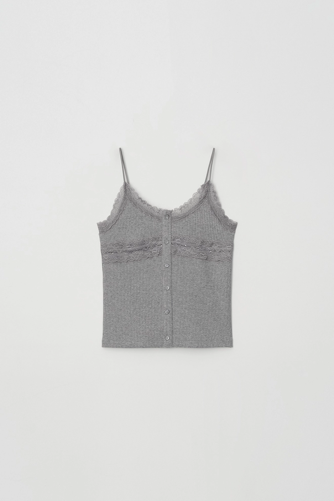 아뜰리에에디션 [2차] Lace Trim Sleeveless (gray) - 아뜰리에에디션 상품 이미지 1