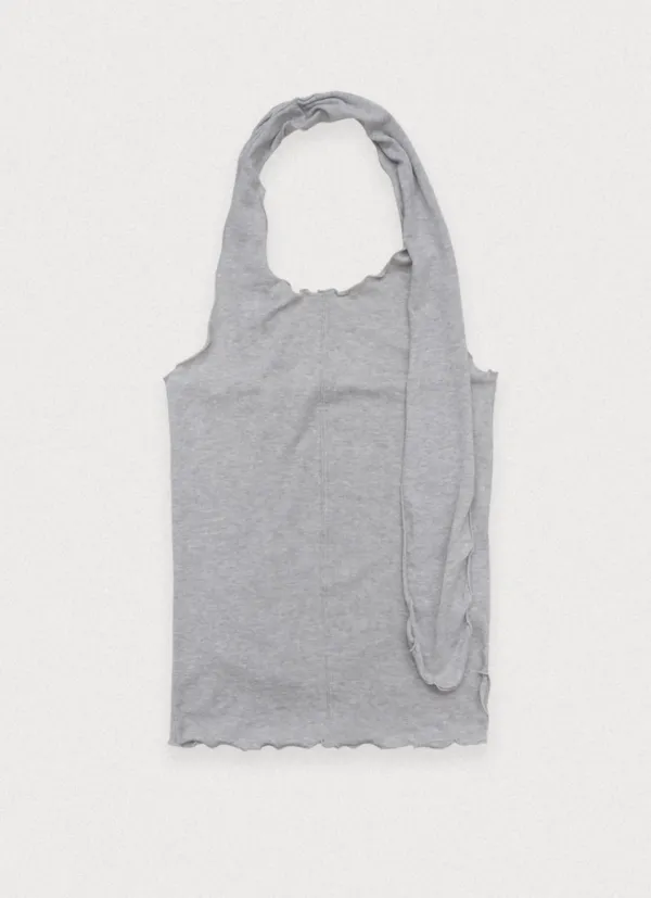 [2nd] Soft curve halter top (5 color)
