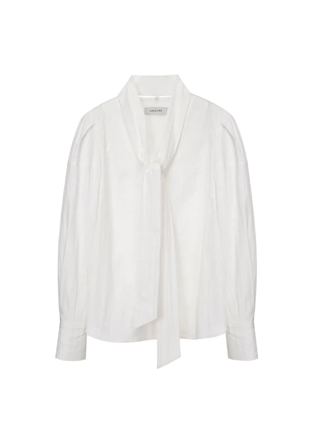 루에브르 Tie Puff Sleeve Blouse SW4XB354-03 상품 이미지 3