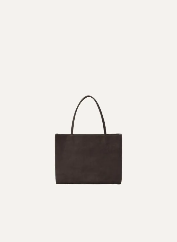 Patiné Leather Bag Brown