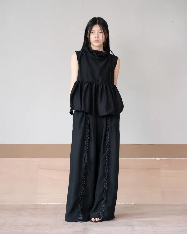front frill line pants (open, 단독 주문 시 선발송)