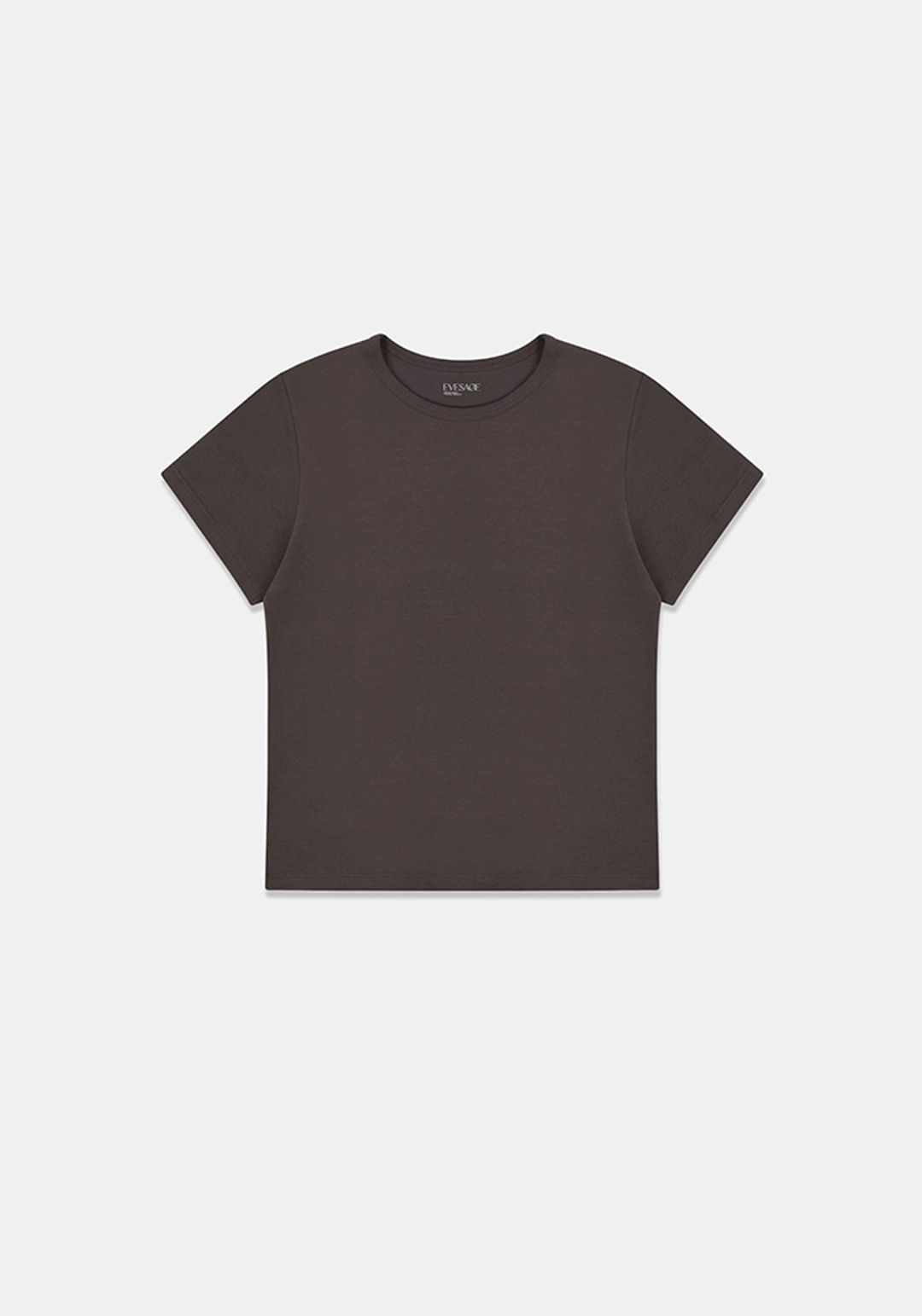이브세이지 [1차 리오더] Regular span tee (Brown) 상품 이미지 3