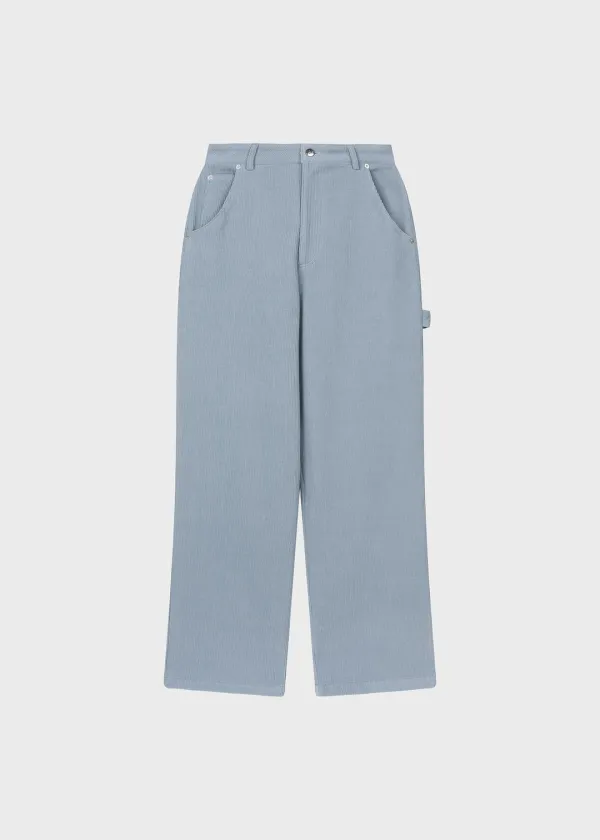 PRetty Corduroy Painter Pants Misty Sky