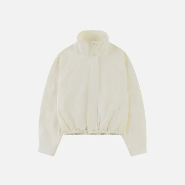 SIOT4191 하이넥 셔링 블루종_Cream