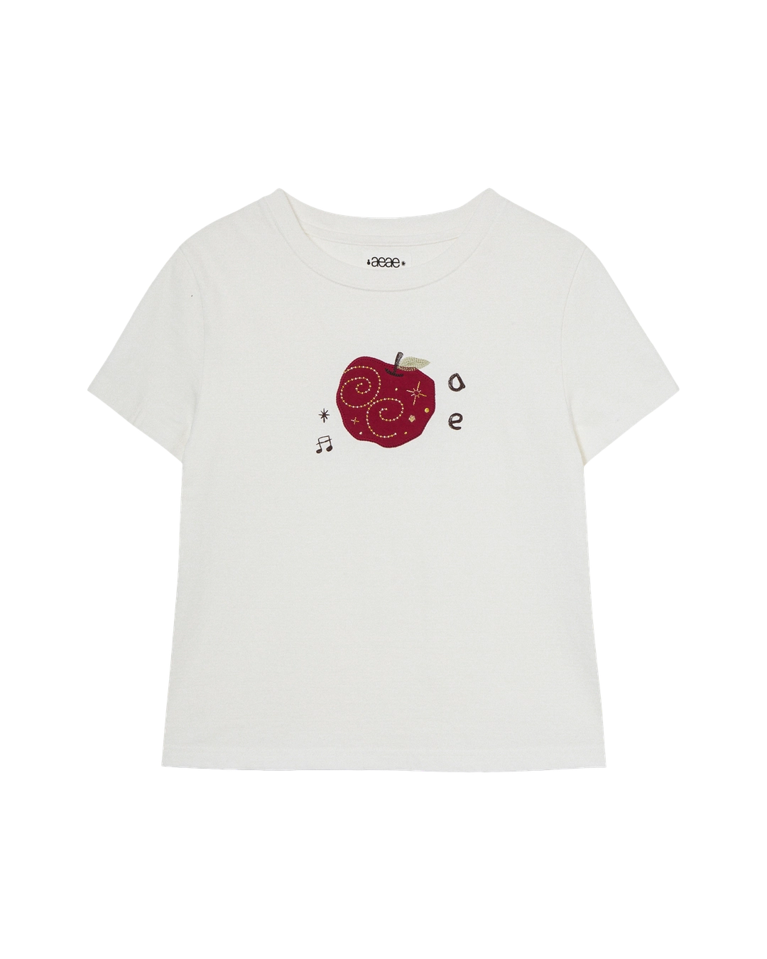 에이이에이이 [6/4 예약발송] RINGO TEE [WHITE] 상품 이미지 1