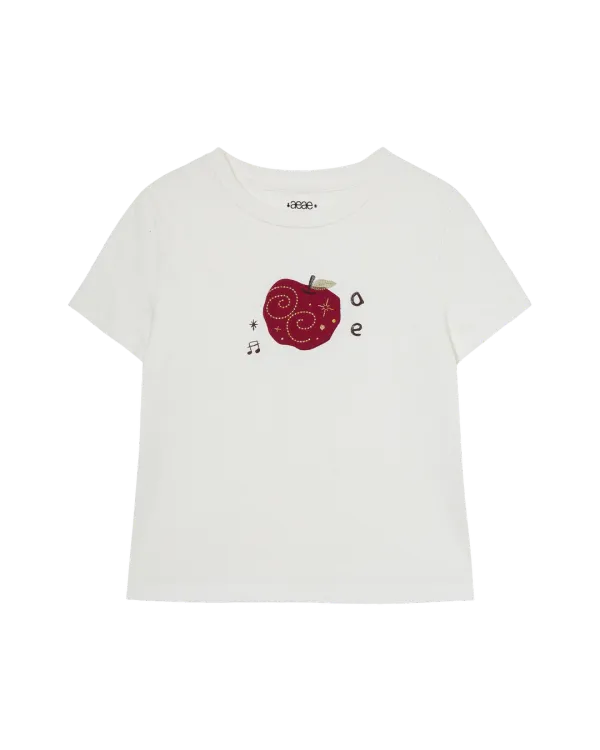 [6/4 예약발송] RINGO TEE [WHITE]