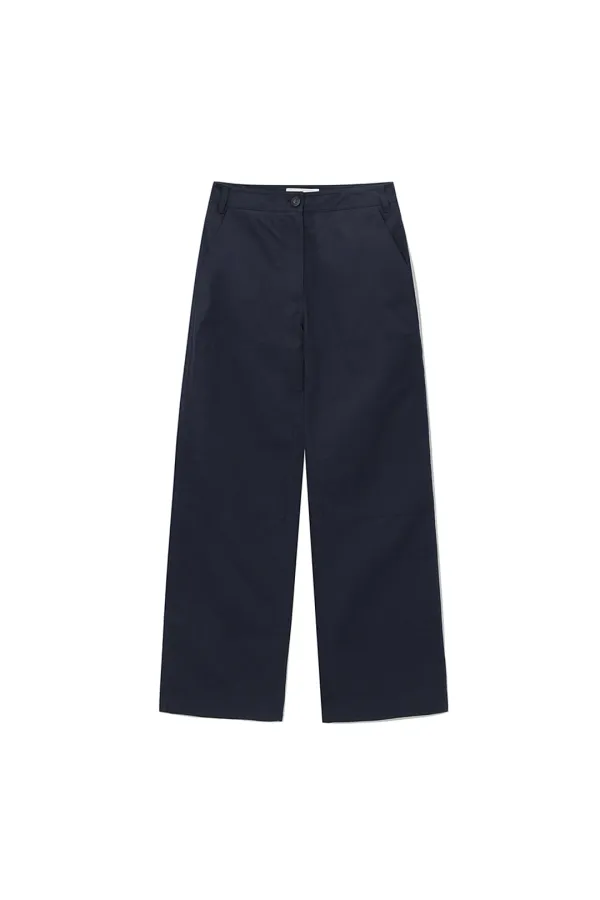 UTILITY COTTON PANTS [NAVY]