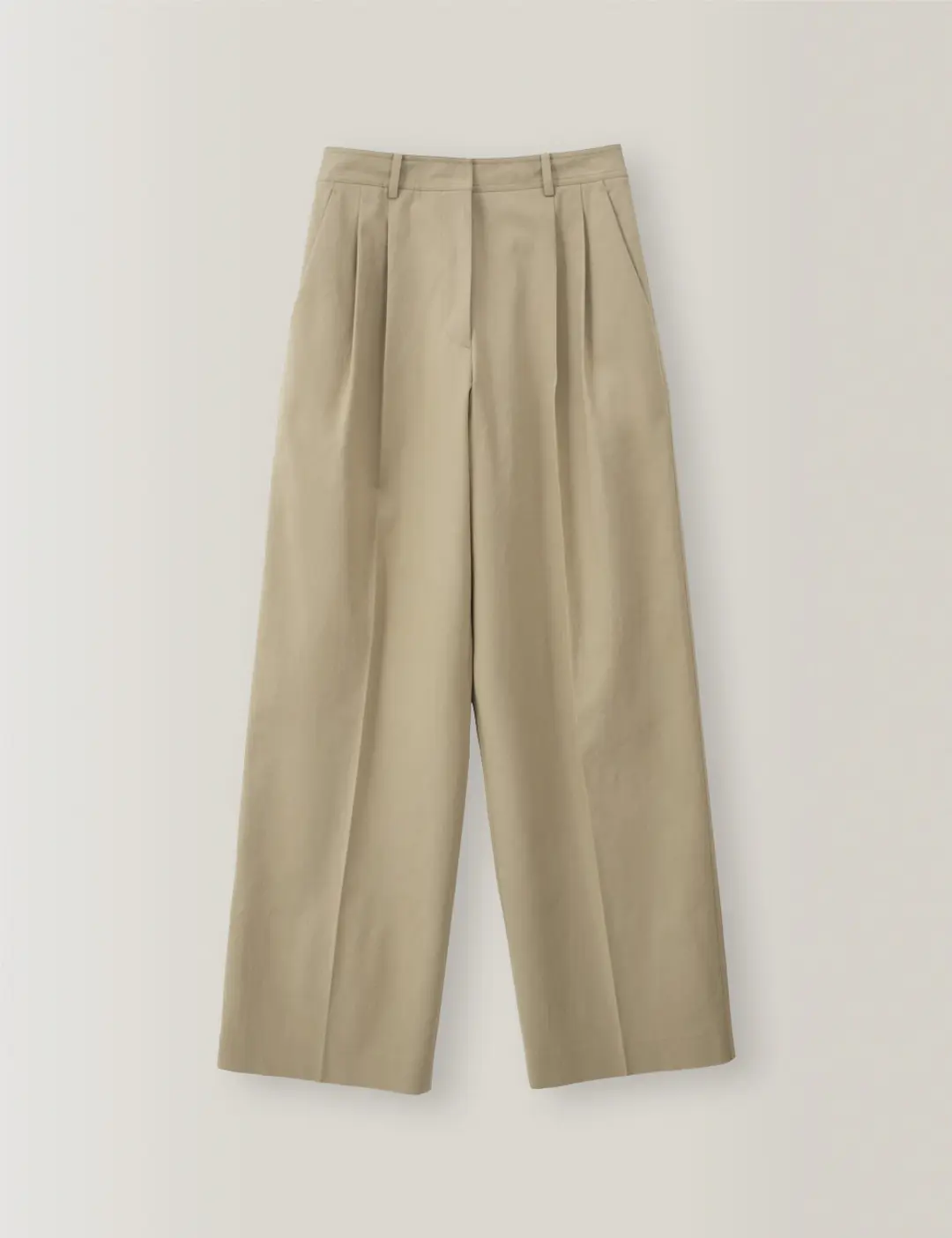 노미나떼 Potter Cotton Wide Pants (Beige) 상품 이미지 3