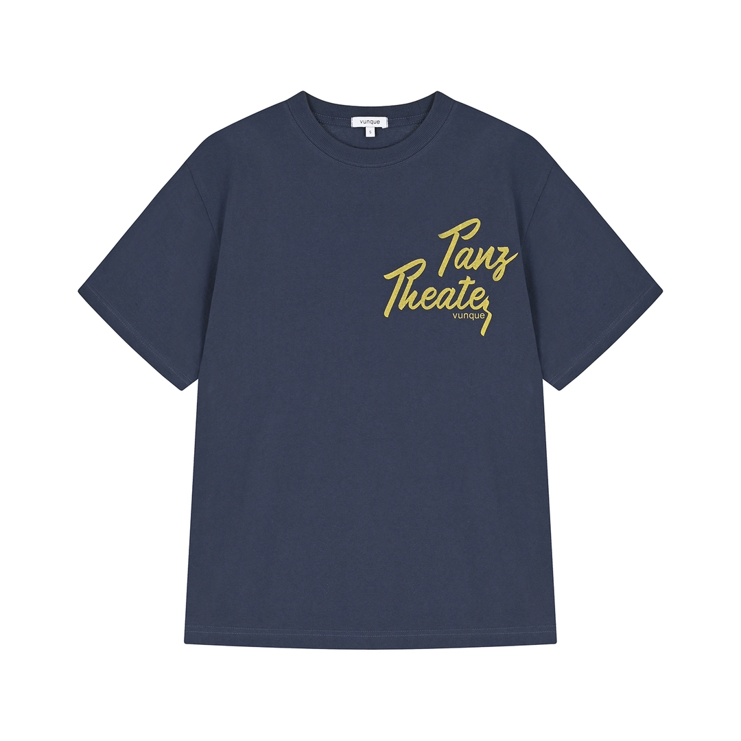 분크 [아울렛] Tanz T-shirt (Tanz 티셔츠) Blue 상품 이미지 1