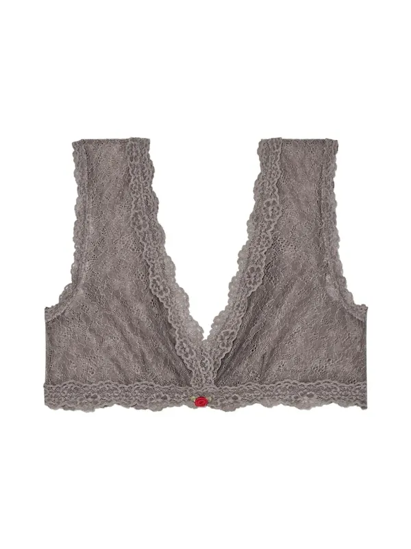 WHISPER LACE BRALETTE (CHARCOAL)