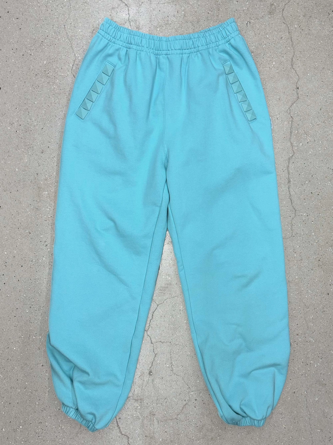 스컬프터 Napoleon Stud Sweatpants Acid Blue 상품 이미지 1