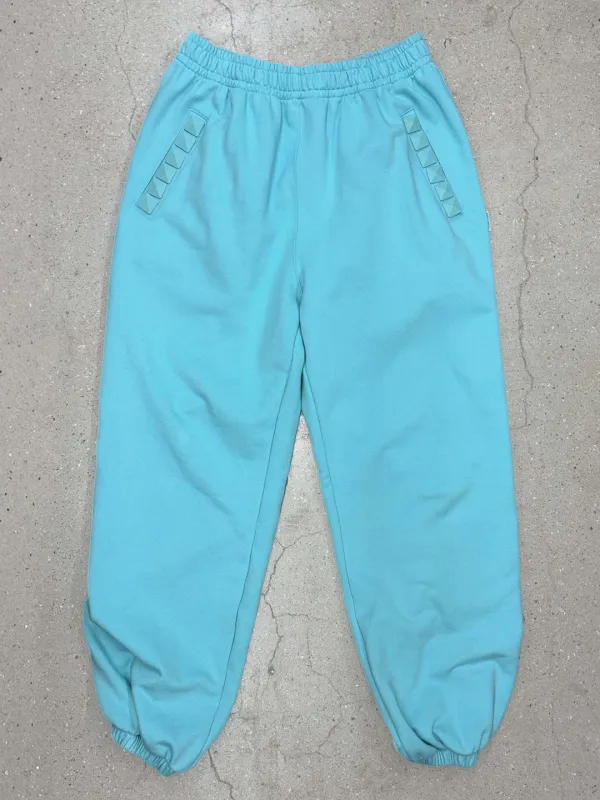 Napoleon Stud Sweatpants Acid Blue