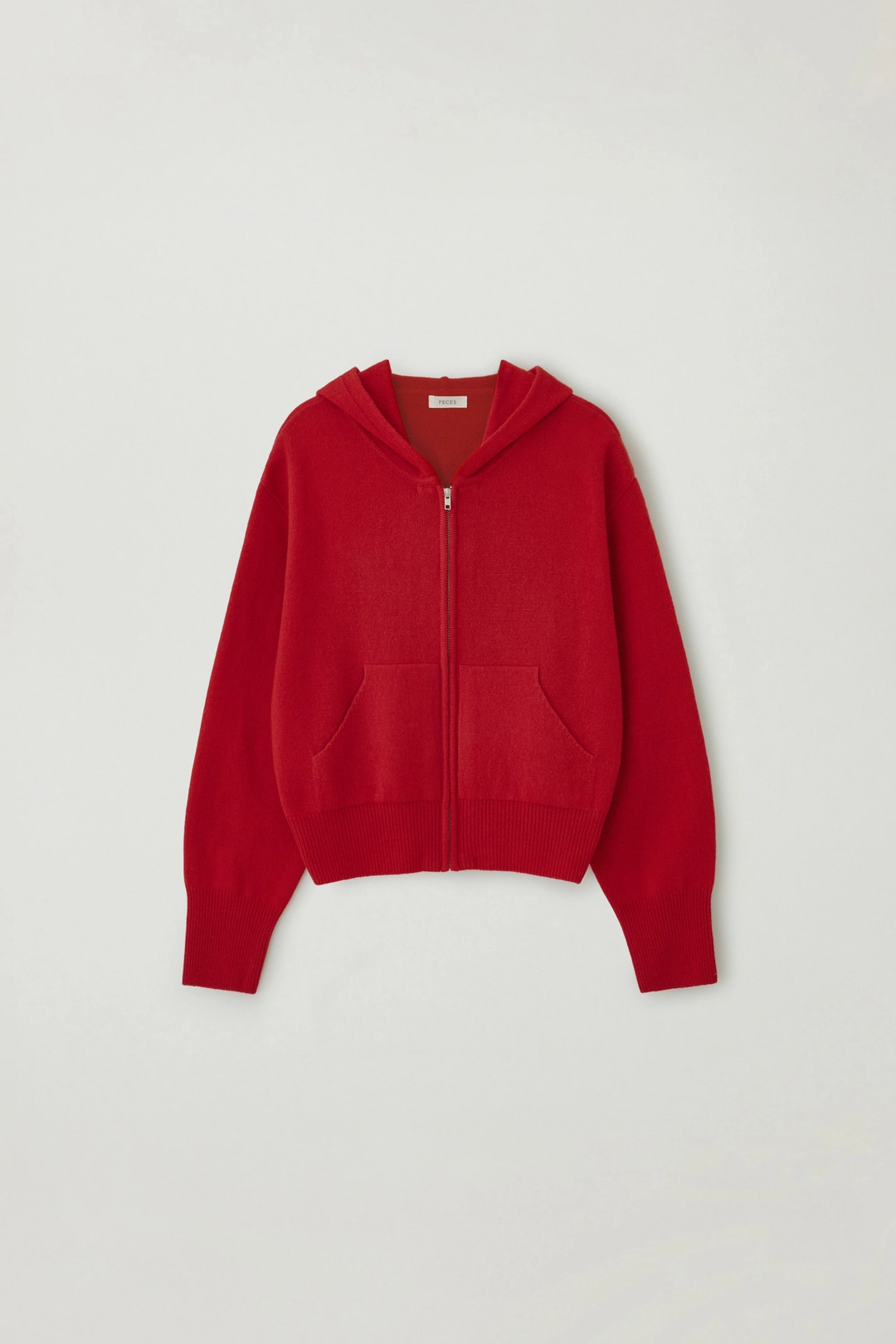페세스 Pound hoodi zip-up (Red) 상품 이미지 1