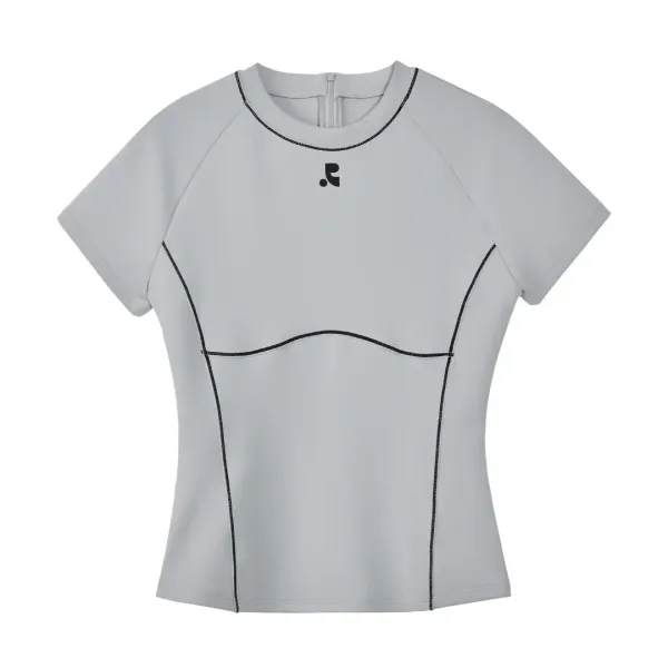 LOGO SPORT TOP - GREY