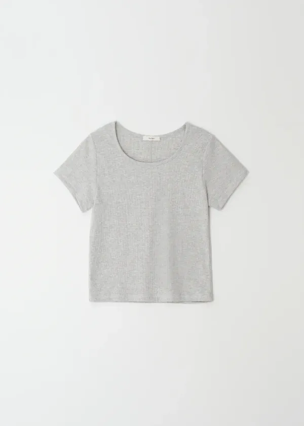 Waffle T-shirt(Melange)