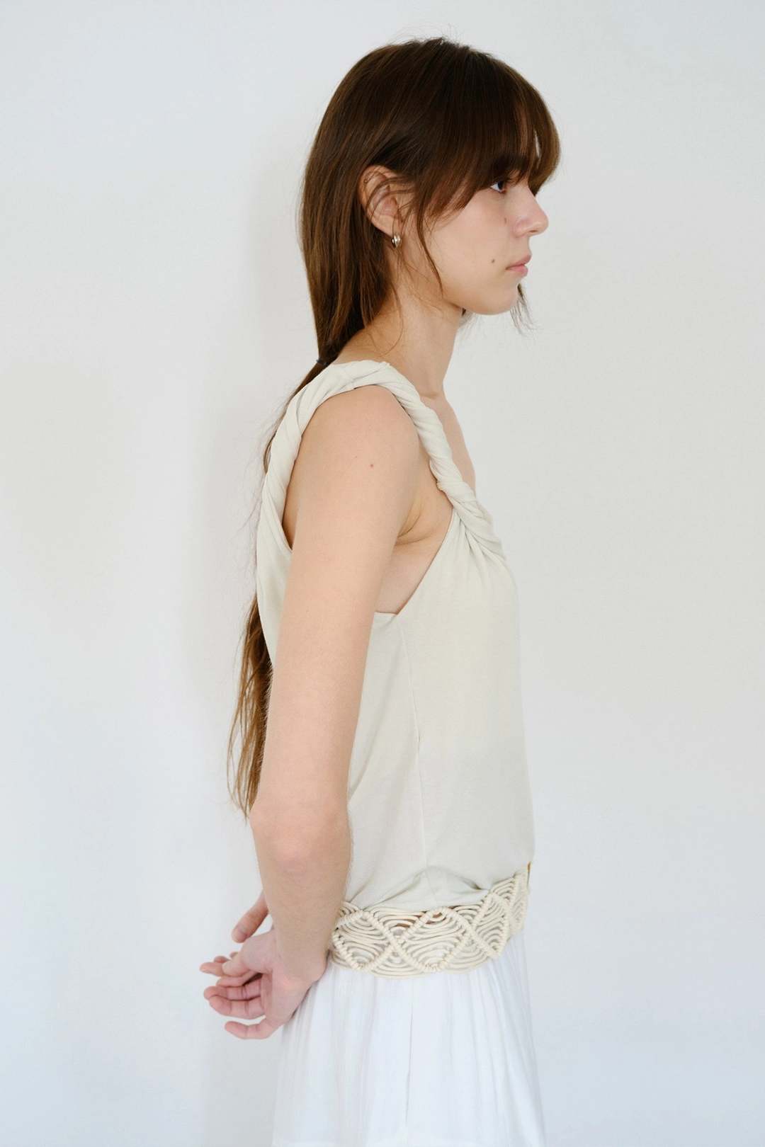 더릴 [2nd] Lune Twist Sleeveless_Mint Beige 상품 이미지 2